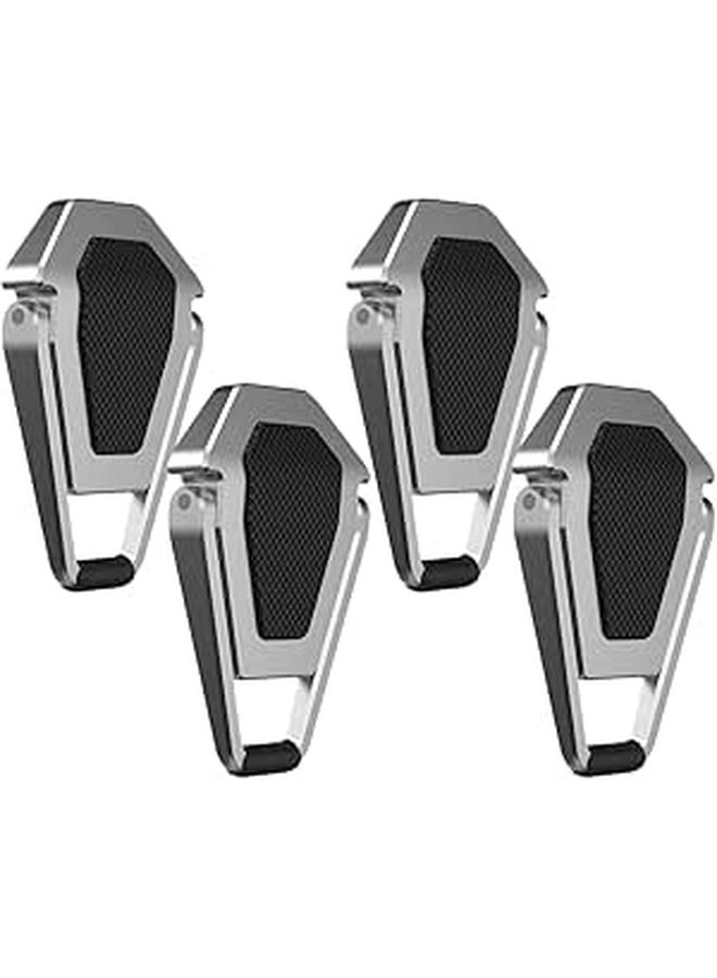Portable Invisible Laptop Stand 4pcs Set With Self Adhesive Feet Computer Cooling Pad Ergonomic Keyboard Riser For Desk Use - Image 1