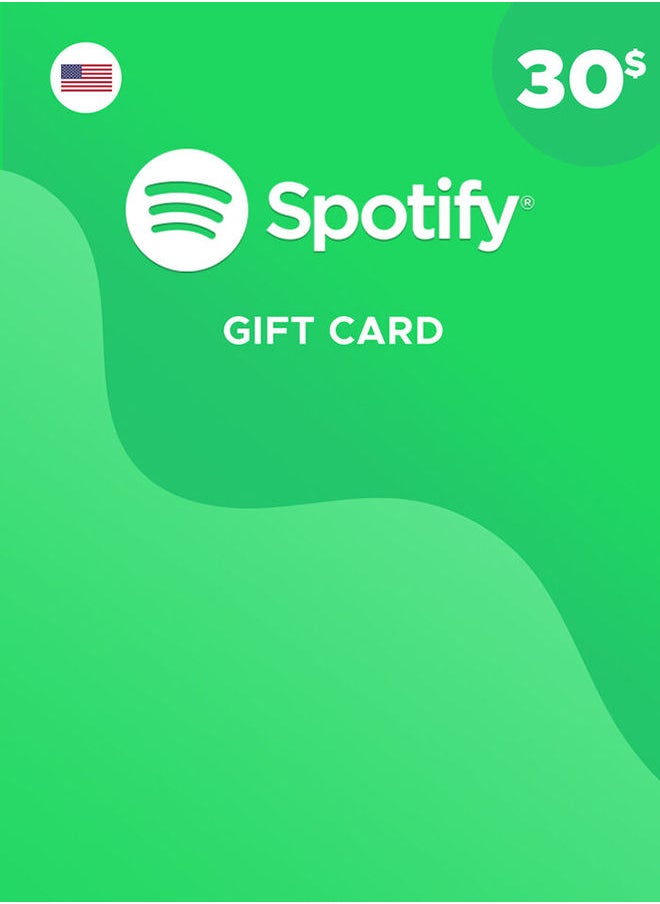 Generic - Spotify Card 30$ for US Accounts (Delivery via SMS/WhatsApp) - Image 1