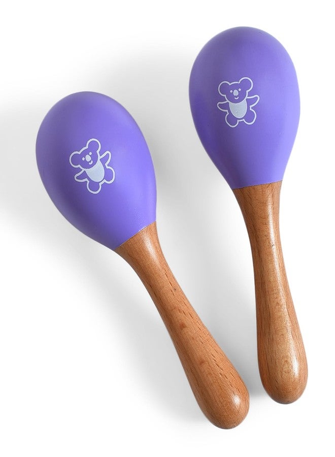 Mi Arcus Wooden Shaker Rattle Toy for Infants Kids Pack of 2 - Image 1