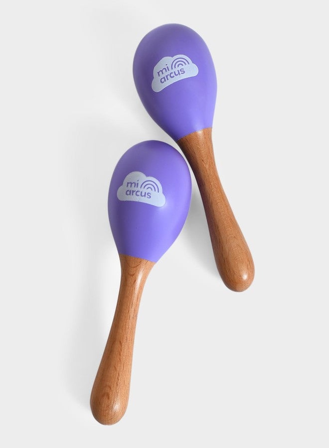 Mi Arcus Wooden Shaker Rattle Toy for Infants Kids Pack of 2 - Image 3