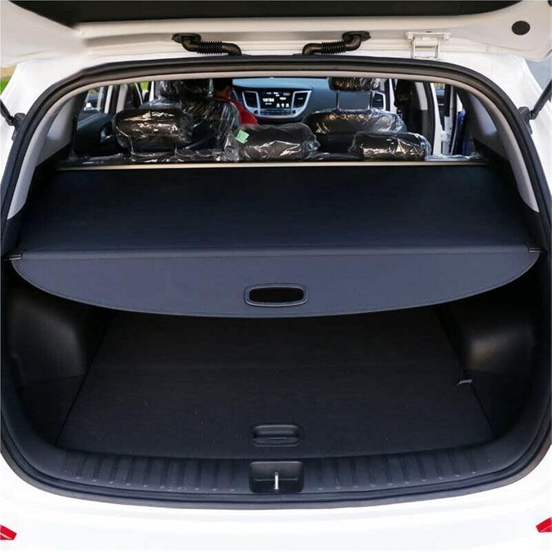 DEMULAX Retractable Rear Trunk Cargo Cover for Hyundai Tucson - Image 2
