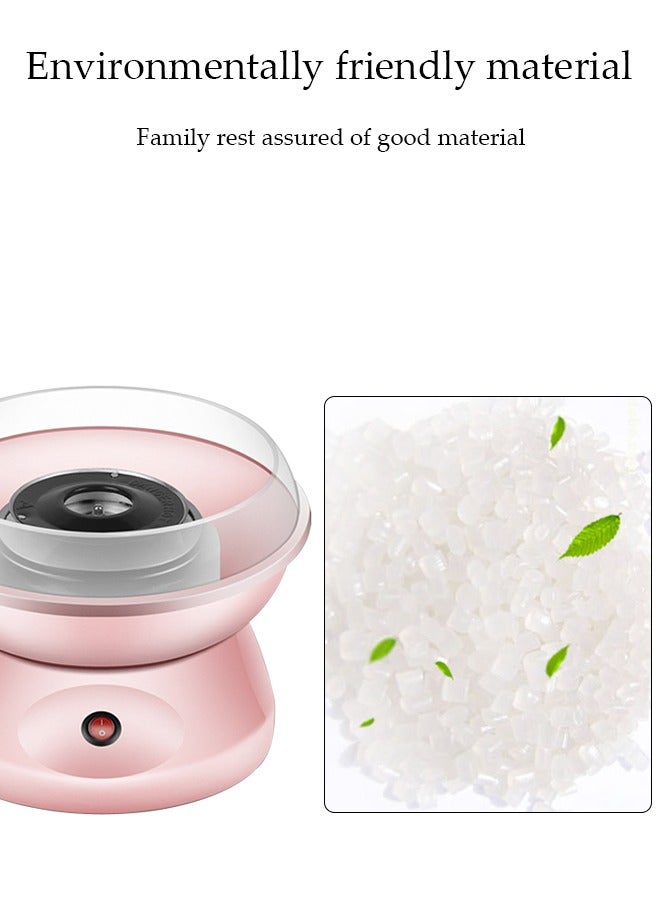 DUNISO Mini electric cotton candy machine, portable cotton candy DIY machine, household non stick children's cotton candy machine, high temperature resistance, suitable for family gatherings and celebrations, 25 * 18cm  - Image 5