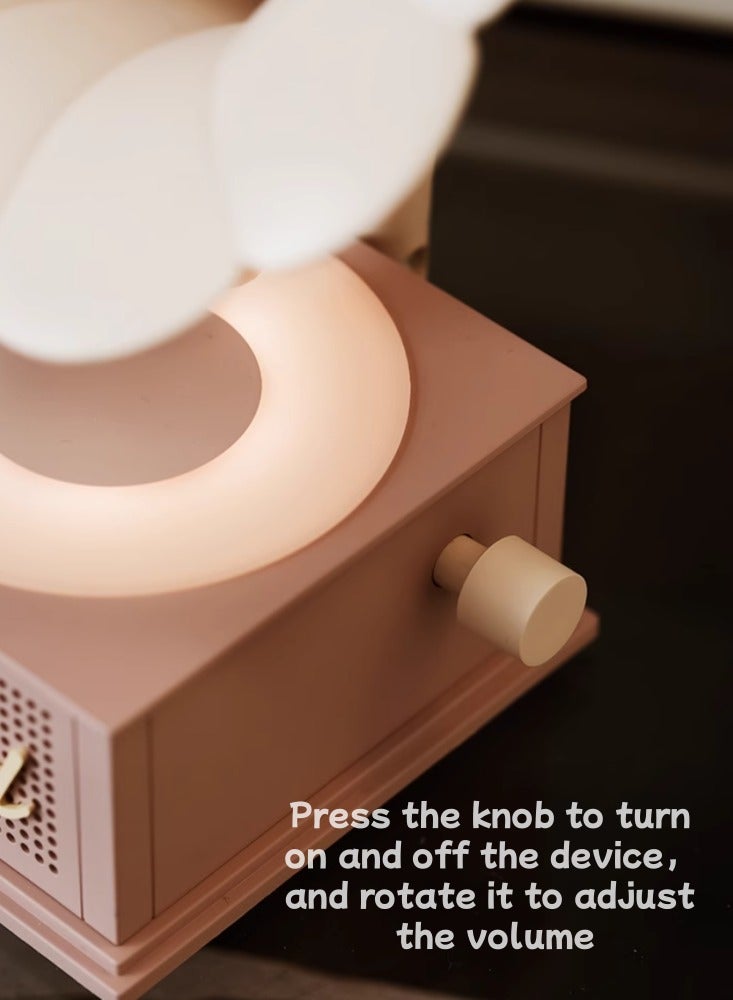 Retro Phonograph Bluetooth Speaker, Creative High-end Speaker, Moonlight White - Image 5