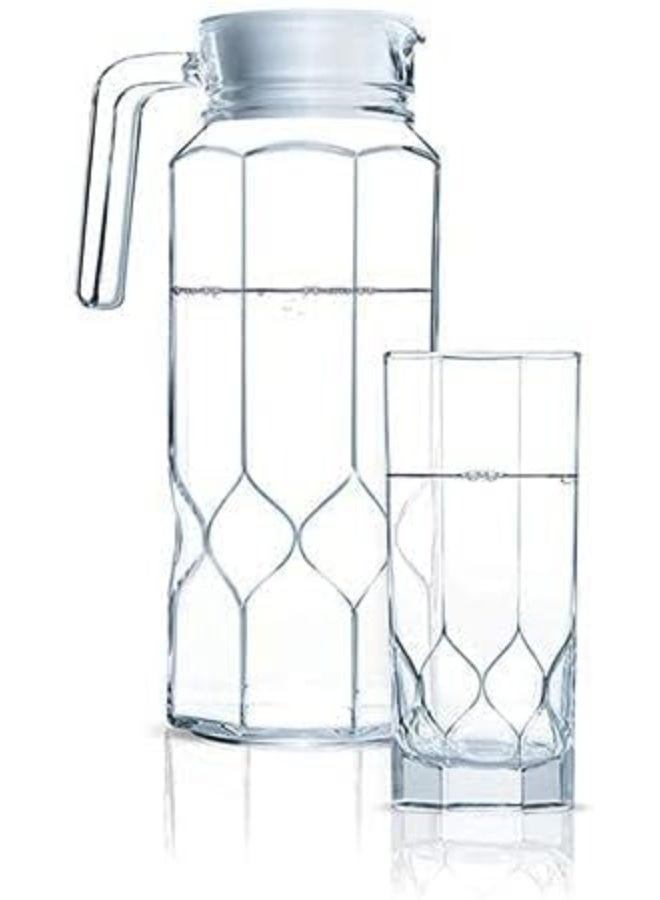 Luminarc Templar Set, made of glass, 310ml capacity, clear, dishwasher safe and lead-free, 7 pieces - Image 5