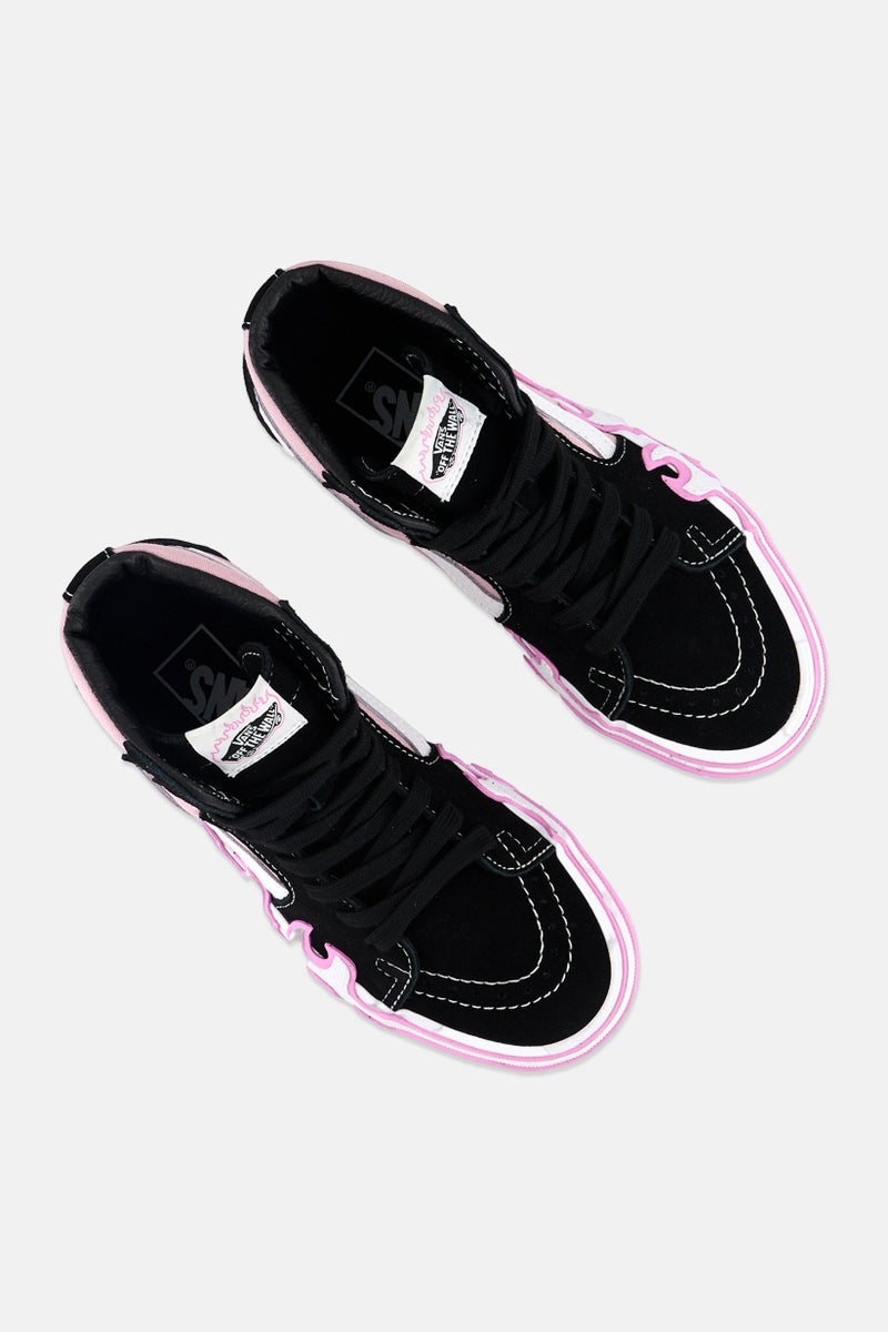 VANS Women Sk8-High Cuff Lace Up Shoes, Multicolor  - Image 4