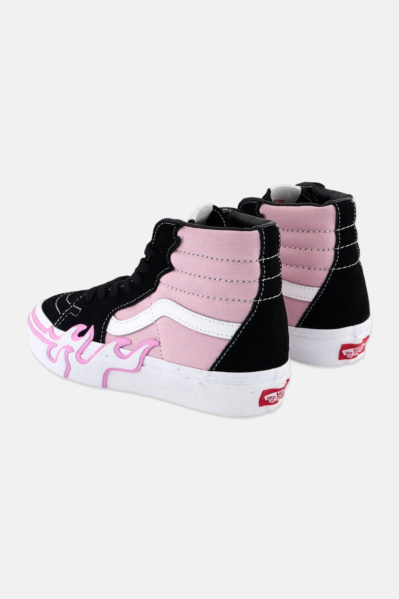 VANS Women Sk8-High Cuff Lace Up Shoes, Multicolor  - Image 2