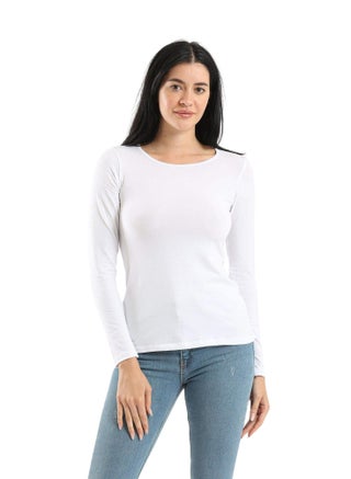 Cotton Long Sleeve Round Neck Body Top - pzsku/ZEEFDFD1EDE073D39D65EZ/45/1750796800/d19d8784-d90b-4e89-a79b-e069fea2670e