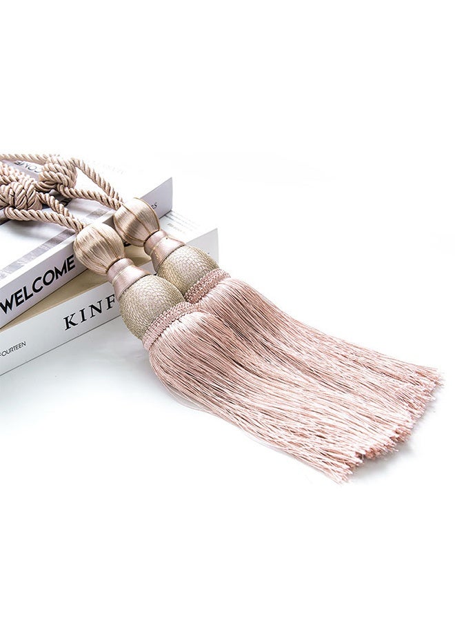 Tassel and ball-shaped curtain ties 1 pair - Image 3