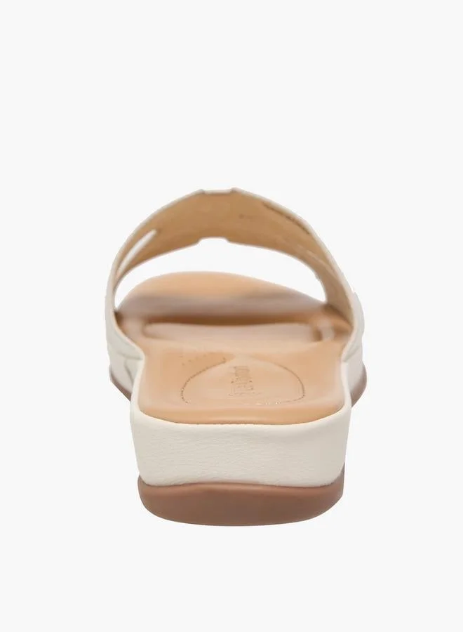 Le Confort BEIGE Women Embroidered Comfort Sandals for Women | Best Price UAE