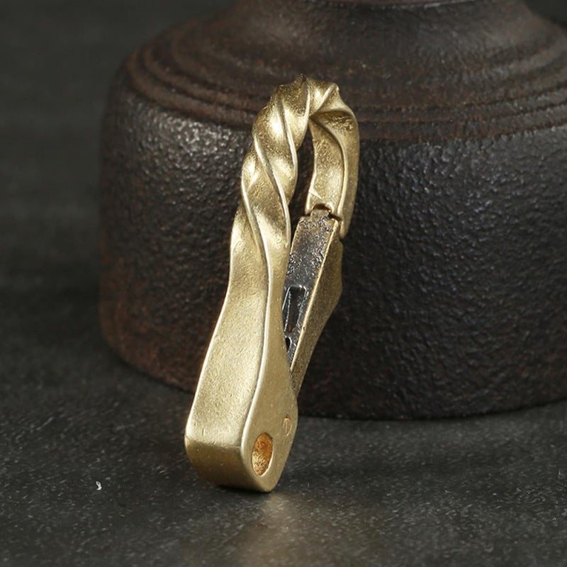 2Pcs Brass Lobster Clasps Handmade For DIY Jewelry Making And Pet Collar Accessories - Image 5