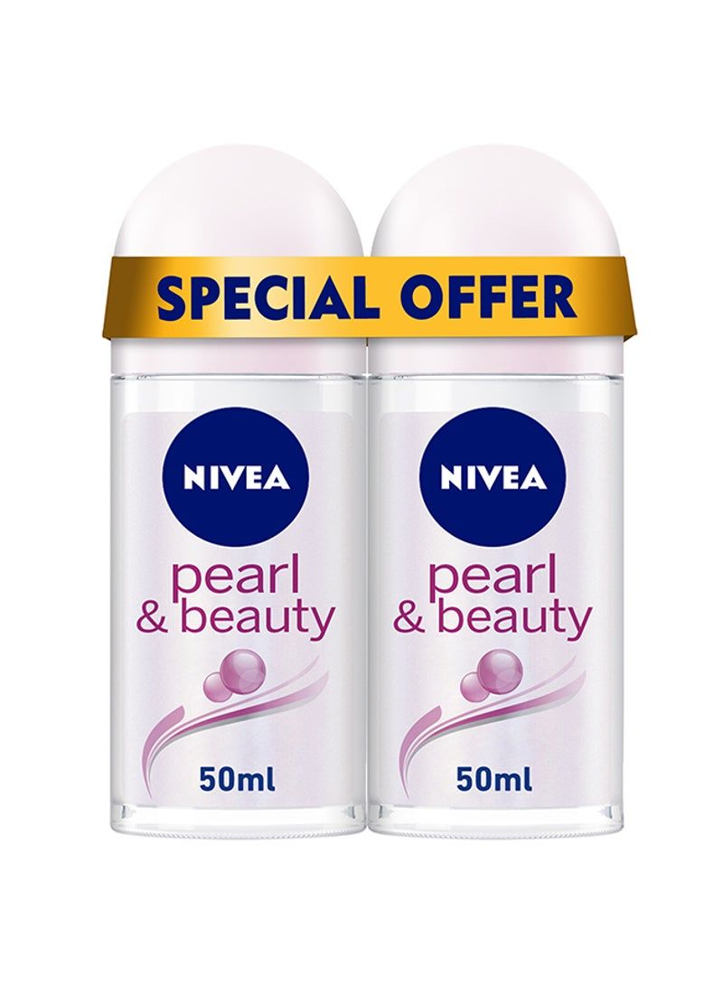 Nivea 2 Pack Pearl And Beauty Antiperspirant Deodorant Stick 100ml