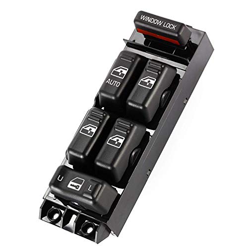 Partschoice 19259961 Power Window Switch Front Driver Side Compatible for 2000-2002 Chevy Silverado 1500HD 2500HD Suburban & 2002 Cadillac Escalade & 2001 GMC Sierra Yukon XL - Image 1