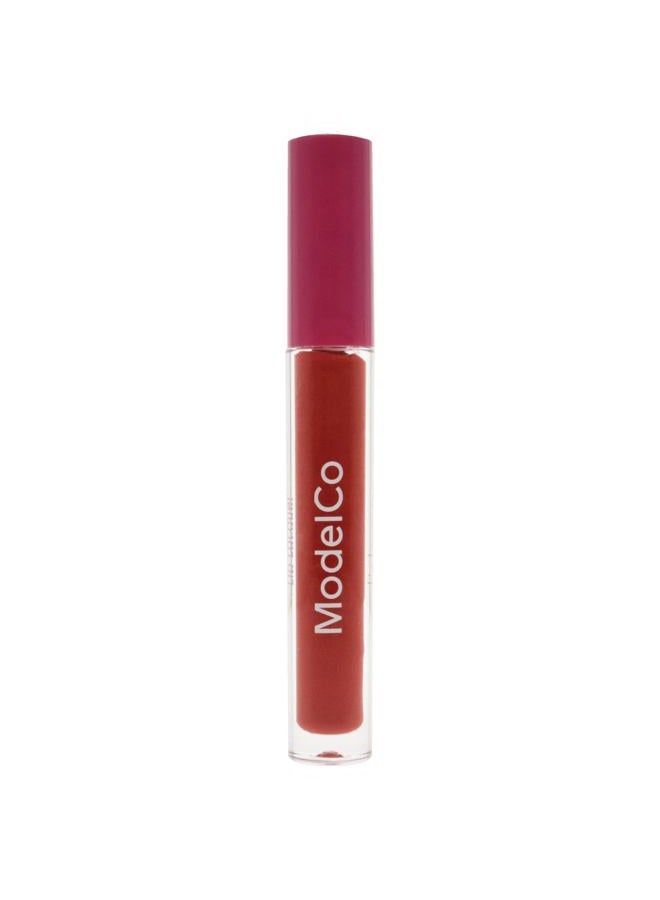 ModelCo Lip Lacquer - High-Pigment, Long-Wear Color - Non-Sticky, Comfortable Finish - Instantly Plumps Lips - Provides All-Day Moisture - Lips Feel Soft, Supple, And Kissable - Socialite - 0.17 Oz - Image 2