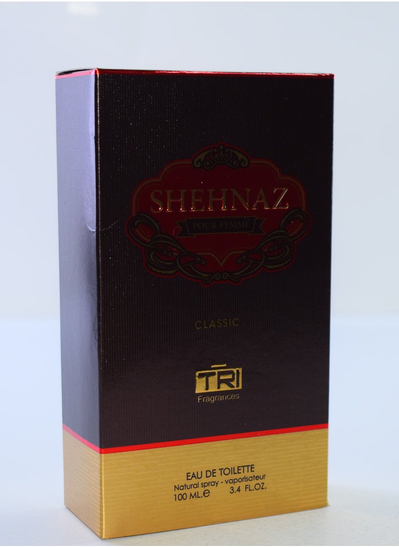 TRI - Shenaz Classic TRI Perfume EDT 100 Ml - Image 1