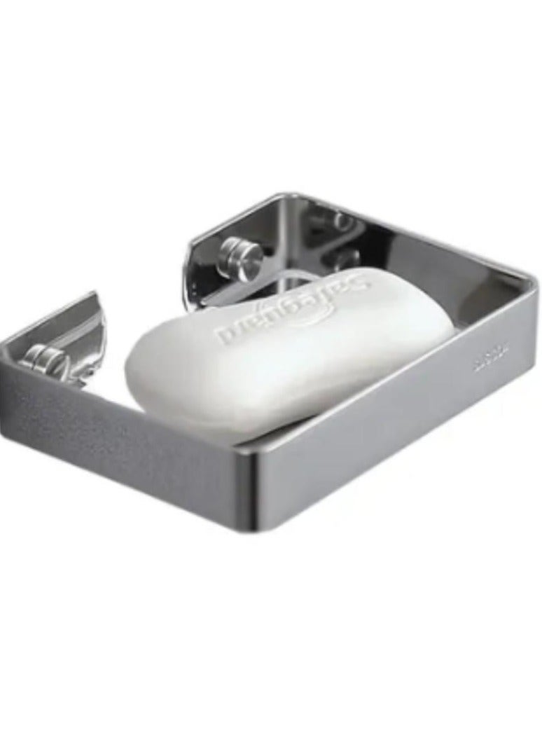 LOULUEN Stainless Steel Drain Soap Holder