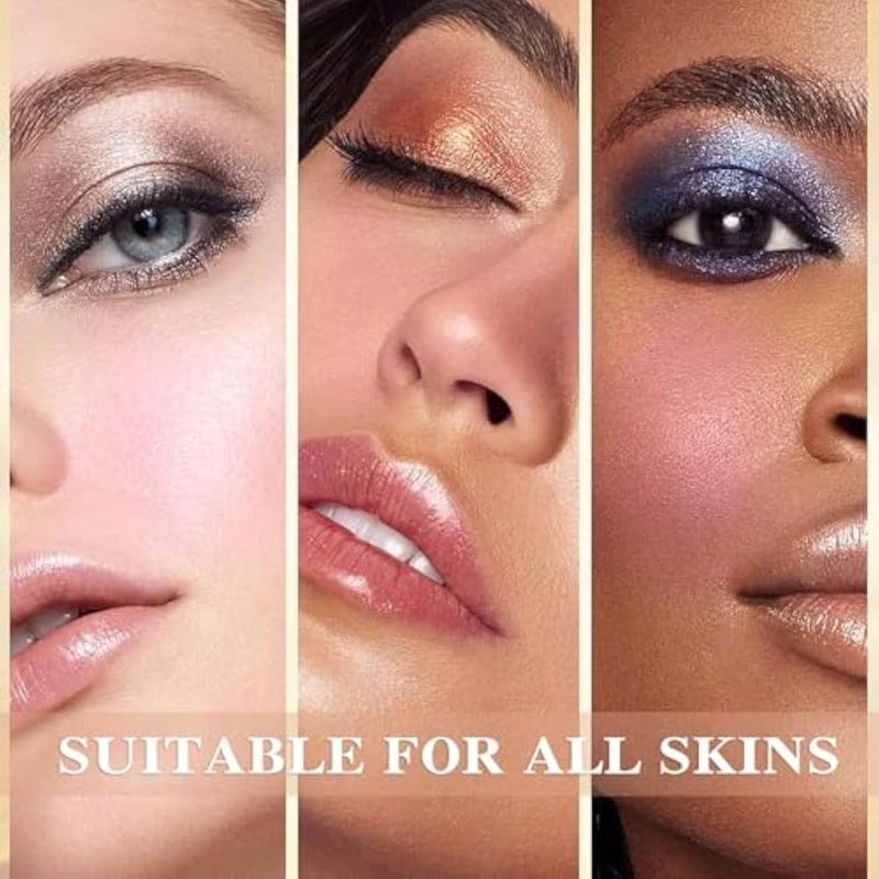Cream Blush Stick, Multi-use Makeup Blush Stick for Cheeks Lips Eyes, Solid Moisturizer Makeup Natural Matte Finish Waterproof Long-Lasting (PINK COLOR) - Image 5