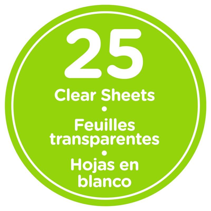 Just Play Shrinky Dinks Creative Pack, 25 Sheets Crystal Clear, Kids Art and Craft Activity Set, Kids Toys for Ages 6 Up - Image 4