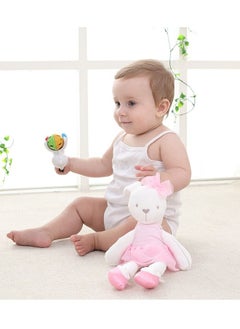 Generic Dolls Plush Bunny Rabbit Soft Toys, Bunny Soft Plush Ballet Doll (Color : White/Pink)  - Image 3