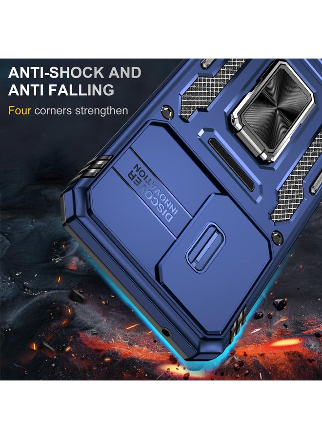 اس-توب جراب لهاتف Samsung Galaxy S23 FE 5G Armor PC + جراب هاتف TPU Camera Shield - Image 2