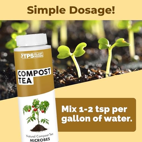 TPS NUTRIENTS Compost Tea, Boosts Microbial Activity in Gardens for All Plants, 8 oz (250mL) - Image 3