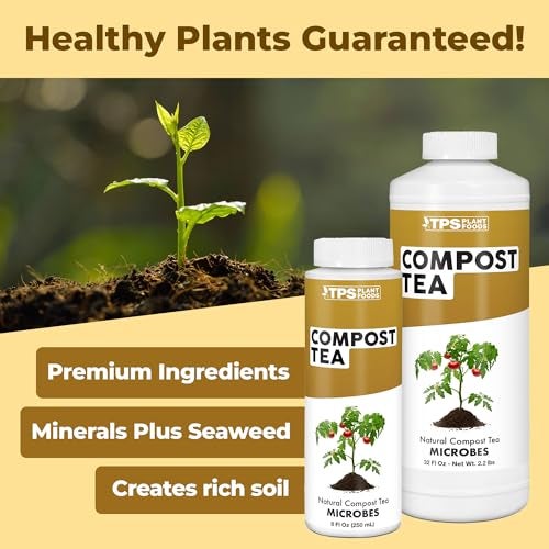 TPS NUTRIENTS Compost Tea, Boosts Microbial Activity in Gardens for All Plants, 8 oz (250mL) - Image 2