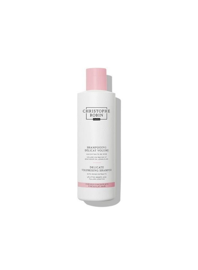 Christophe Robin Delicate Volumizing Shampoo With Rose Extracts For Thin Fine And Flat Hair Jumbo Size 16.9 Fl. Oz - Image 1