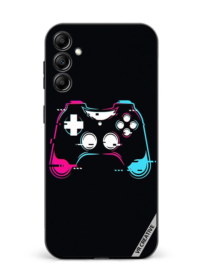 VR CREATIVE Protective Case Cover For Samsung Galaxy A55 Ps5 Remote Control Design Multicolour - Image 1