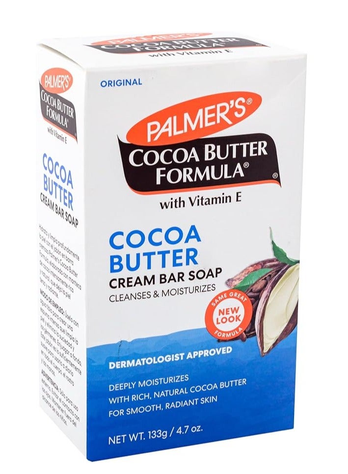 بالمرز صابون علاج البشرة اليومي بتركيبة زبدة الكاكاو من بالمرز، 4.7 أونصة - Image 1