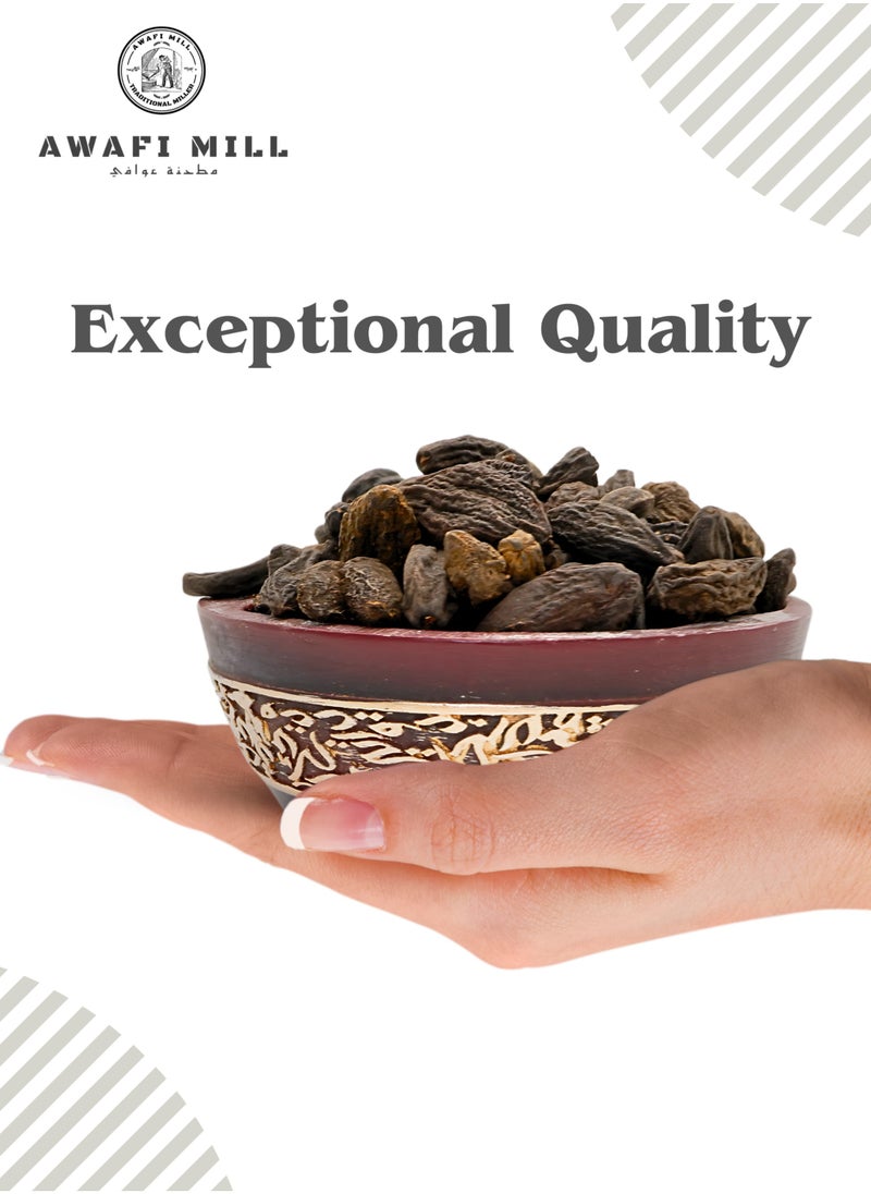 Awafi Mill Small Harad Terminalia Chebula Black Chhoti Haritaki Black Myrobalan Indian Organic and Pure  - Image 5