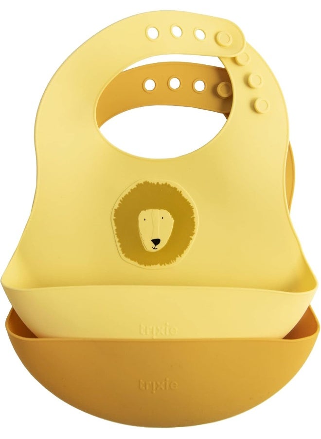 Trixie Silicone bib 2-pack - Mrs. Rabbit - Image 3