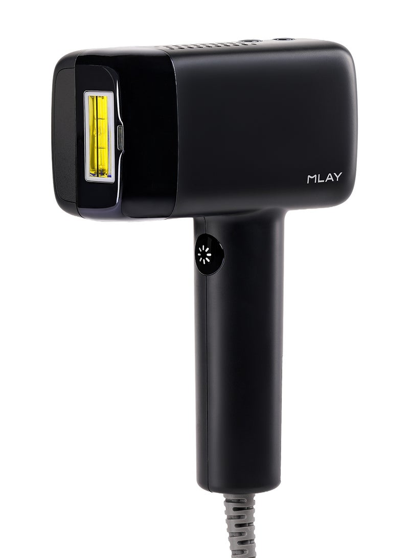 MLAY T14 Pro Black With Smart AI Skin Sensor | ICE Cooling Touch | Replaceable Lamp Heads | FDA, ISO & NILES Certified | 24-Month Warranty | Ultra-Fast & Painless - Image 1