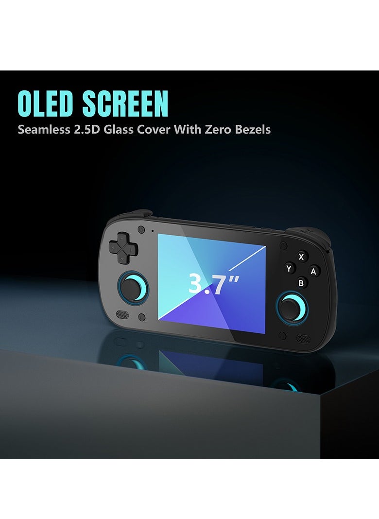 Retroid Pocket MINI Portable Retro Console Android 6GB 128GB Adreno 650 WiFi Bluetooth 3D illuminated Hall Sticks 3.7 Inch AMOLED Touchscreen Type C OTG Connection 4000mah 27W Fast Charge Built In Official OTA (W  - Image 4