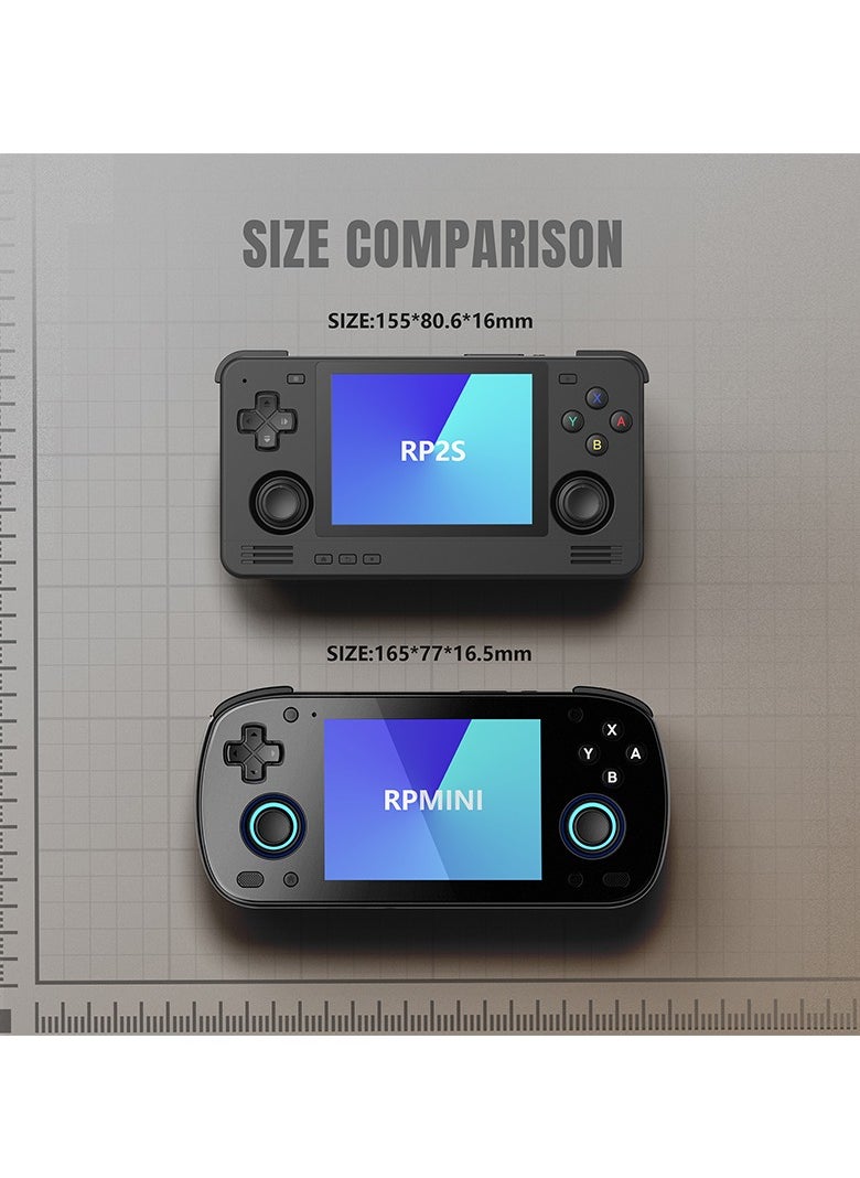 Retroid Pocket - MINI Portable Retro Console Android 6GB 128GB Adreno 650 WiFi Bluetooth 3D illuminated Hall Sticks 3.7 Inch AMOLED Touchscreen Type C OTG Connection 4000mah 27W Fast Charge Built In Official OTA (W - Image 1