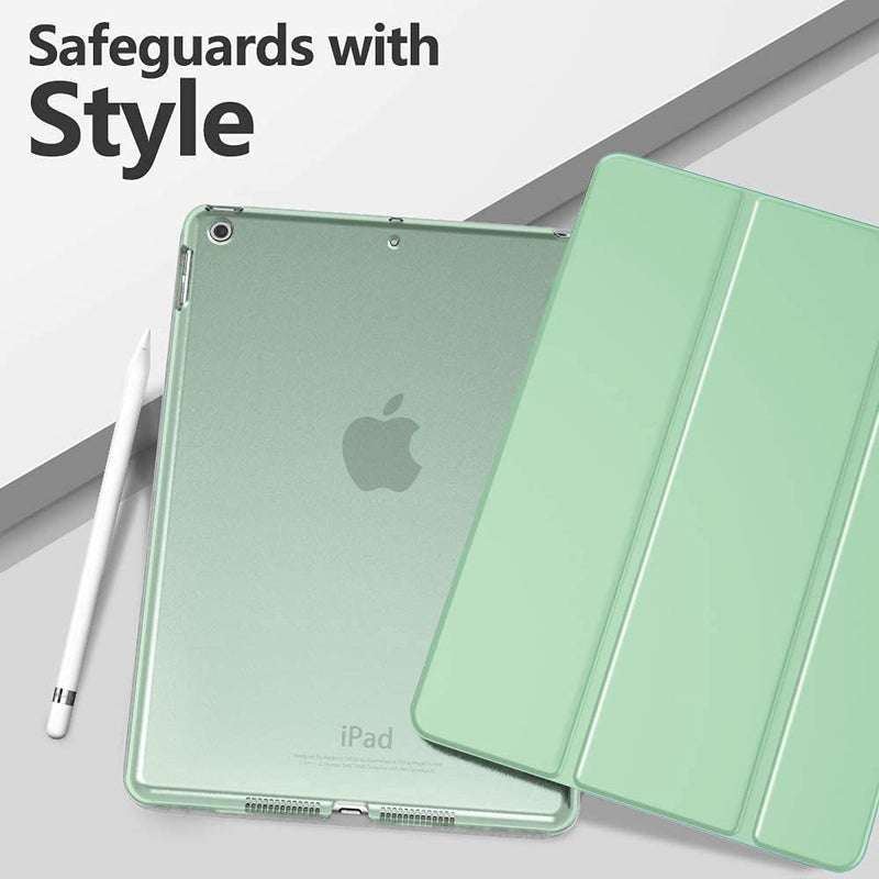 Moca Compatible Smart flip Cover case for Apple iPad 9.7 inch 2017 2018 iPad 5th 6th Generation A1893 A1954 A1822 A1823 Smart case Cover (iPad 9.7 inch 2017/2018 Launched, Light Green) - Image 5