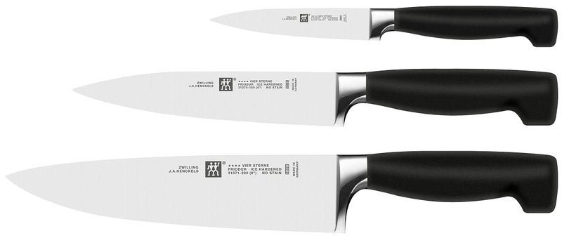Zwilling HENCKELS Knife Set, 3 Piece 10cm, 16cm, 20cm - Image 1