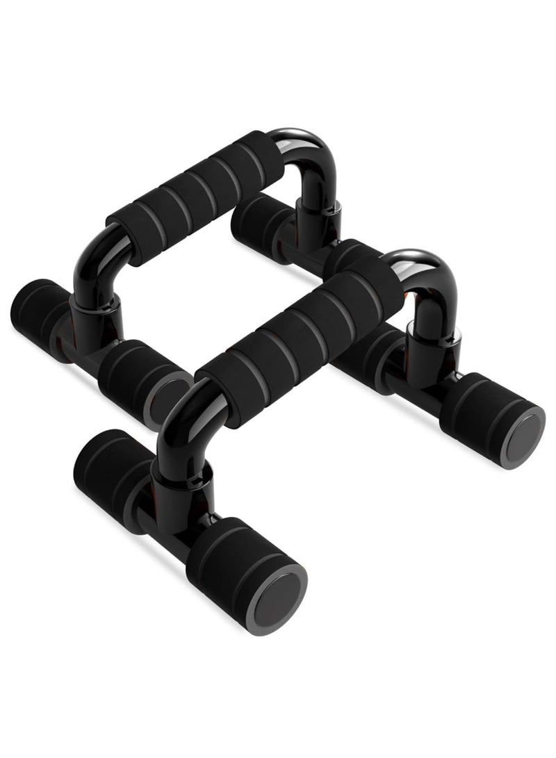 PRO ACTION Push-Up Bars with Non-Slip Foam Handles for Arm, Chest and Shoulder Training, Fitness Press Up Stand for Home Gym - Image 1