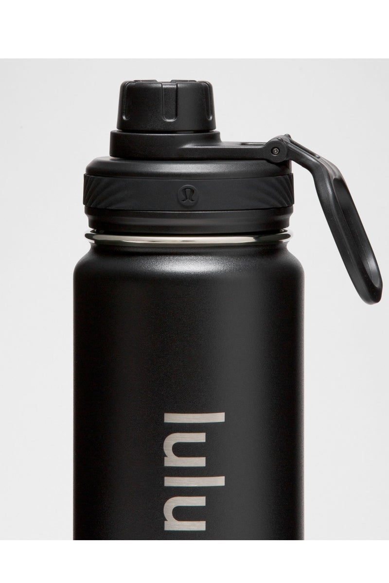 lululemonStainless steel sports vacuum insulated water bottle, suitable for holding water, iced tea, hot tea, etc., with a capacity of 710 milliliters - Image 3