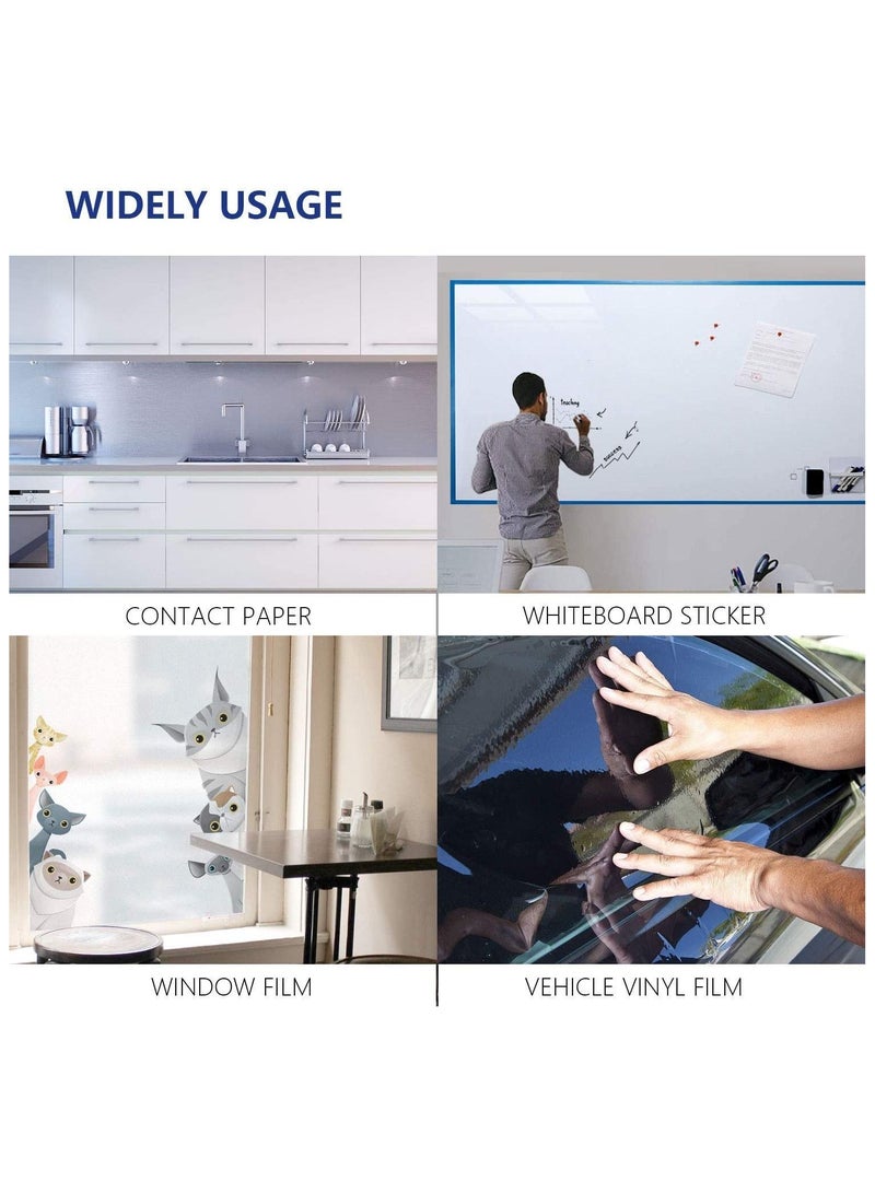 SYOSI Wallpaper Smoothing Tool Kit Wrap Install Window Film Tint Application Craft with Squeegee Trimming for Installation Reduce Bubbles - Image 5