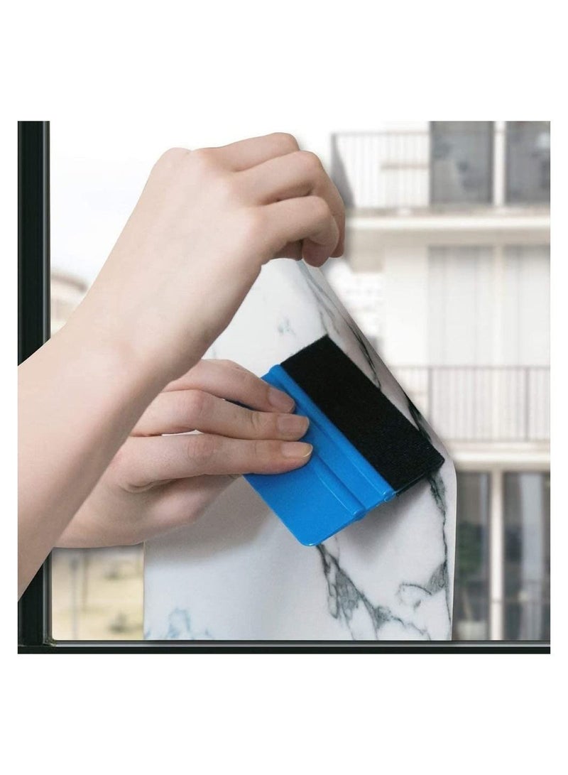 SYOSI Wallpaper Smoothing Tool Kit Wrap Install Window Film Tint Application Craft with Squeegee Trimming for Installation Reduce Bubbles - Image 4