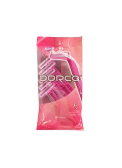 دروكو شفرات الحلاقة دوركو TD708N الفاخرة - عبوة 5 قطع  - Image 3