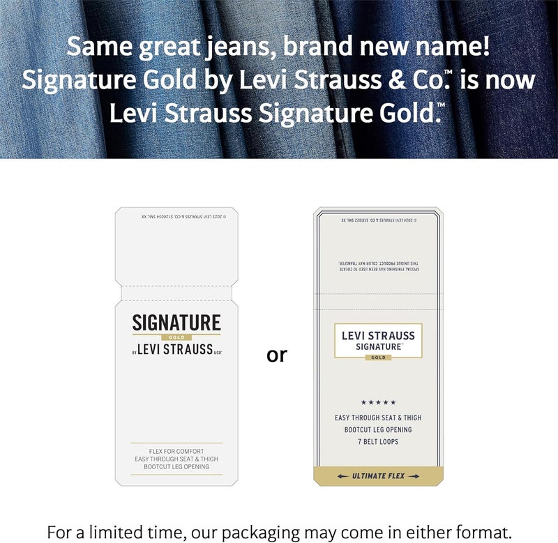 Levi Strauss Signature Gold Levi Strauss Signature Women's Totally Shaping Pull-on Bootcut Jeans - Shadow Nebula, Size 20 Plus Long - Image 5