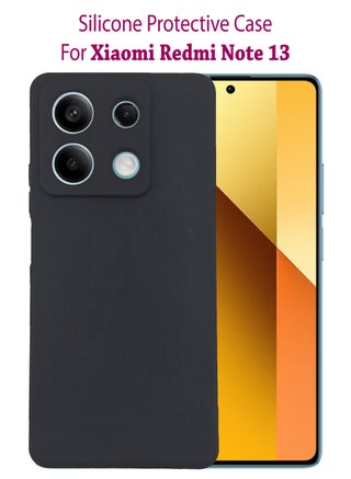 غطاء حماية خلفي من السيليكون لهاتف Xiaomi Redmi Note 13 - أسود - pzsku/ZEF0068267F4D0ECBEED6Z/45/_/1709389038/e812abbd-d150-4589-9b2e-247e32f98d38
