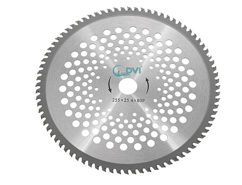 DVI Heavy Duty 80T Blade(10" INCH) for Brush Cutter|Grass Trimmer|Crop Reaper Suitable for 2/4 Stroke Used for Cutting Bushes,Grass and Weeds (Made in India) - Image 1