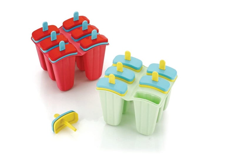 Sygnius Candy Maker Popsicle Molds Sets 6 Ice Pop Makers Reusable Ice Lolly Cream Mold HomeMade Popsicles Mould Tray - Image 4