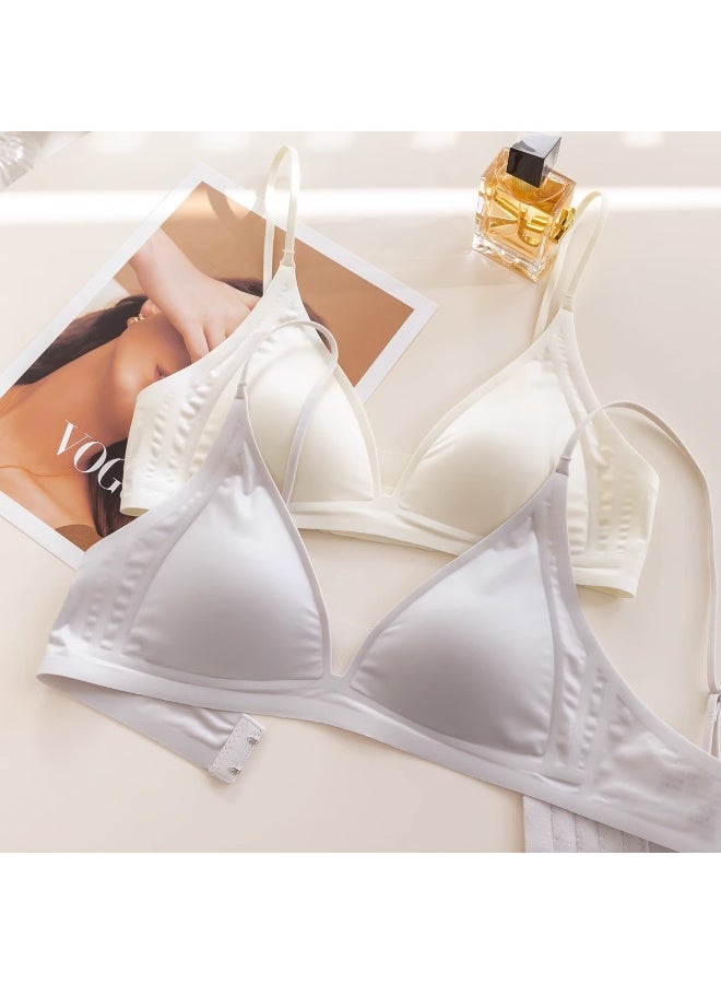 KUYING Brand New Comfortable Skin Friendly Breathable Bra  Set Of 2 - Image 1