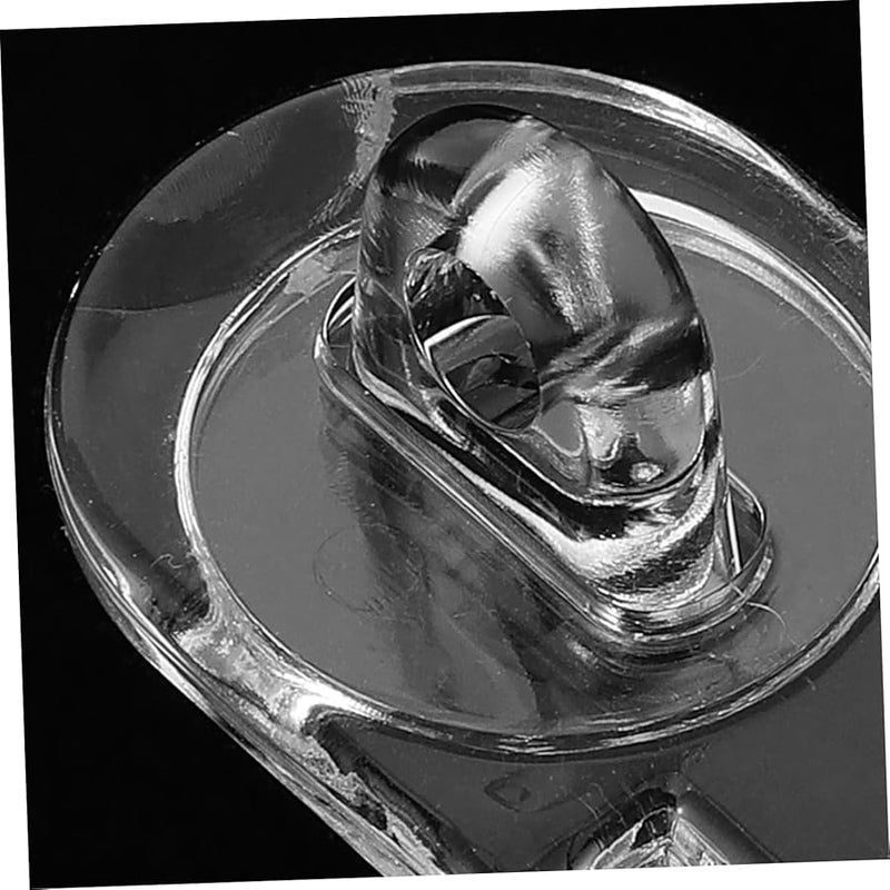 10 Sets Clear Acrylic Hinge Locks Flat Hasps For Jewelry Box Storage Organizer - Image 4