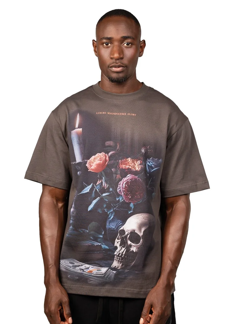 ETERNAL GLORY T- SHIRT - GREY