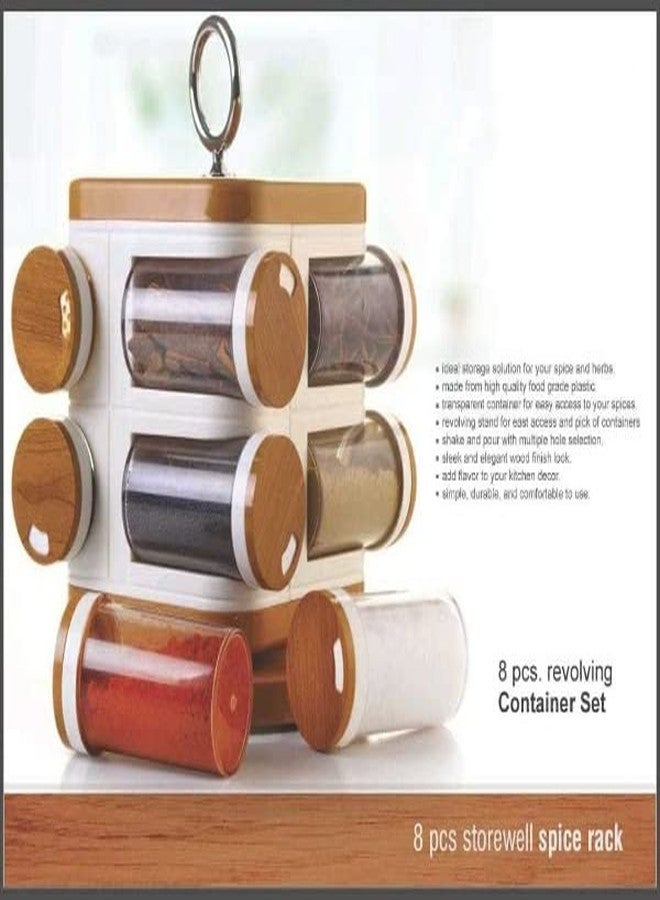 pelton Spice Rack | Plastic Container Set for Kitchen - Image 3