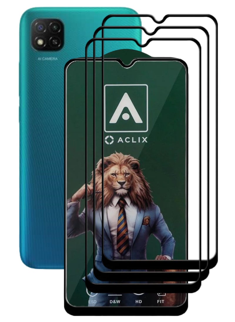 أكاليكس 3  قطع، حماية شاشة،  لهاتف شاومي ريدمي 9C  ، جودة ممتازة. - Image 1