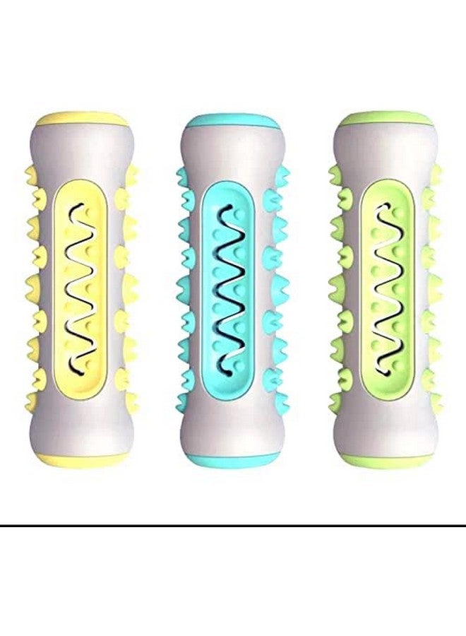 Pet Dog Chew Toys Aggressive Chewers Teeth Cleaning Oral Toothbrush Rubber Bone - Color May Vary - Image 5